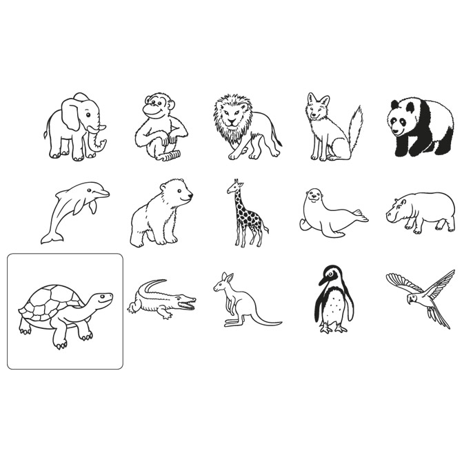 Žig s motivom zoo plus jastučić pk15 heyda 20-48884 91 (7707)