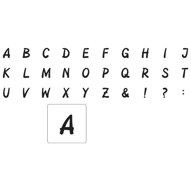 Žig s motivom abc plus jastučić pk30 heyda 20-48884 79 (7835)