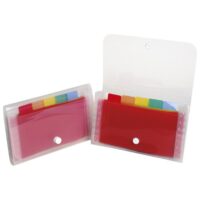 Mapa za kućni budžet 6 pregrada sa gumbom (ček) exacompta 55498e prozirna (7898)