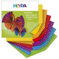 Papir origami 15x15cm 70g pk66 točkasti heyda 20-48755 52 (7959)