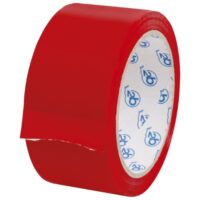 Selotejp traka ljepljiva 48mm/66m solvent 2b crvena (8177)