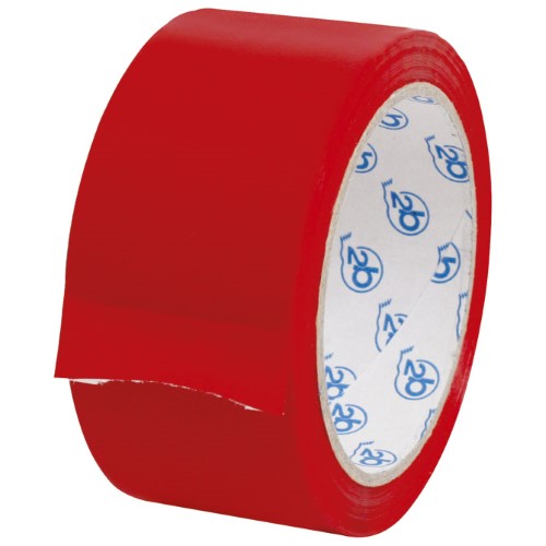 Selotejp traka ljepljiva 48mm/66m solvent 2b crvena (8177)