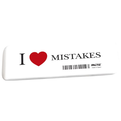 Gumica kaučuk ge16 i love mistakes factis (8352)