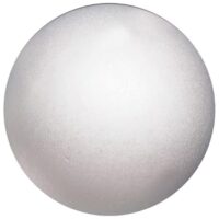 Ukras od stiropora 6cm kuglica pk5 knorr prandell 21-6760066 bijeli (8463)