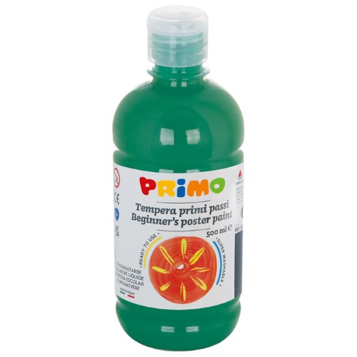 Boja tempera 0,5 litre primo base cmp.202br500630 tamno zelena (8841)