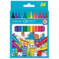 Flomaster školski 24boje connect blister (8958)