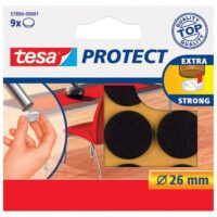 Podložak filc okrugli 26mm pk9 tesa 57894-1 smeđi (9311)