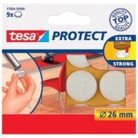 Podložak filc okrugli 26mm pk9 tesa 57894-0 bijeli (9312)