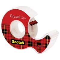 Traka ljepljiva nevidljiva 19mm/ 7,5m scotch crystal 3m,blister selotejp (9627)