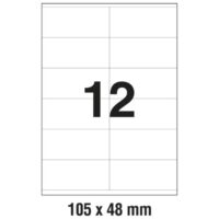 ETIKETE ILK 105x48mm pk100L ZWECKFORM 3424 (9894)