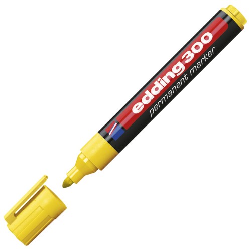 Marker permanentni 1,5-3mm okrugli vrh edding 300 žuti (9965)