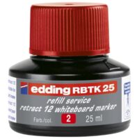Tinta za marker (za bijelu ploču) 25ml edding btk25 crvena (9973)