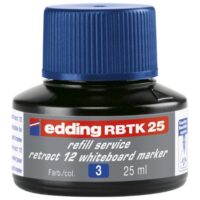 Tinta za marker (za bijelu ploču) 25ml edding btk25 plava (9974)