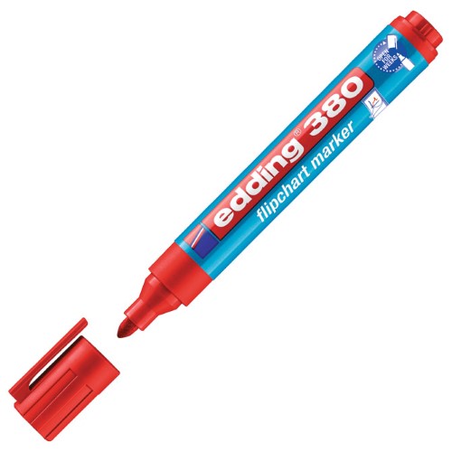 Marker flipchart 1,5-3mm edding 380 crveni (10028)