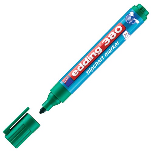 Marker flipchart 1,5-3mm edding 380 zeleni (10030)