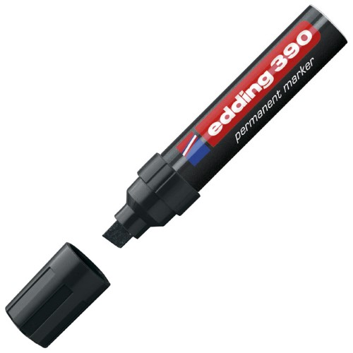 Marker permanentni 4-12mm edding 390 crni (10049)