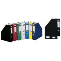 Stalci za spise okomit kartonski pp donau 3949001pl-01 crni (10327)