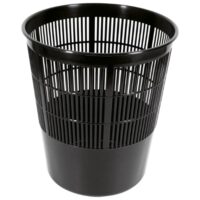Koš za smeće pp 17l rešetkasti moplen giudicarie crni (10505)