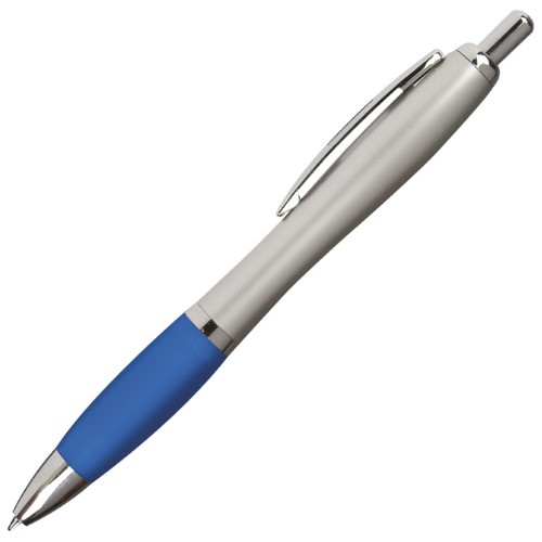 Olovka kemijska grip 11681 (8916b) sha,srebrna/plava (10596)