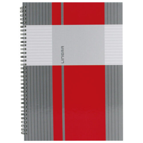 Blok kolegij A4 crte 80L mat+lak Linear Marker 2-64 (10663)