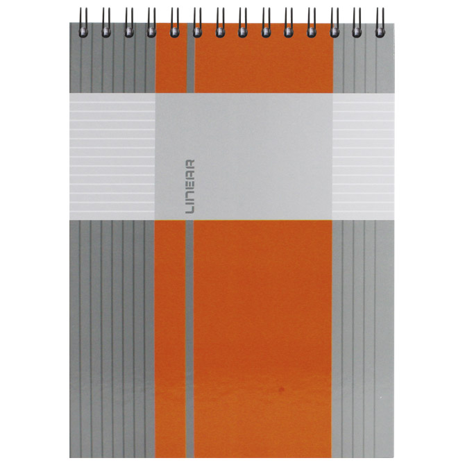 Blok kolegij A4 crte 80l spirala gore mat+lak linear marker 4-64 (10669)