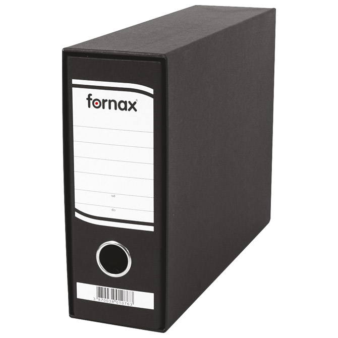 Registrator A5 široki u kutiji fornax 402933 (14595) crni (10787)