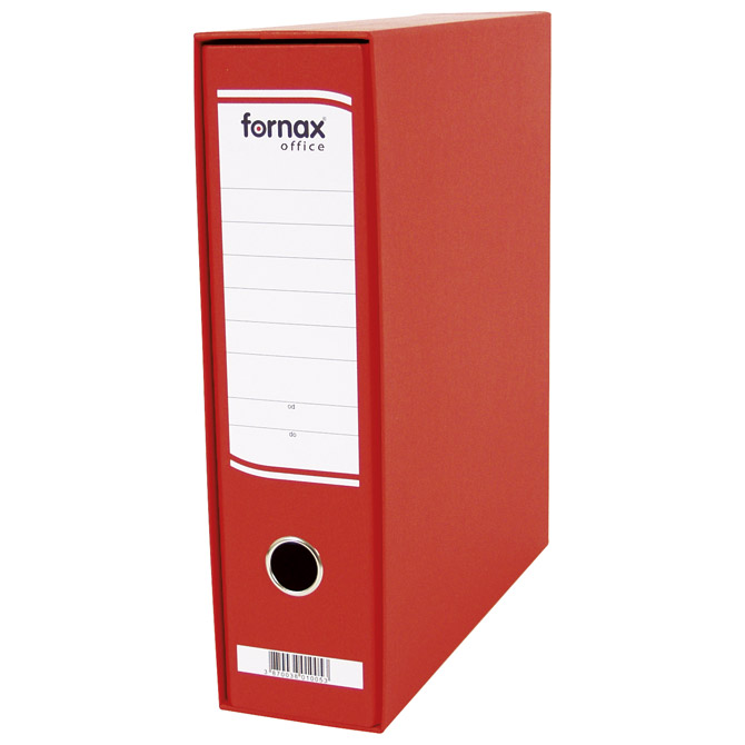 Registrator A4 široki u kutiji Office Fornax / Lipa Mill / Nano crveni (10809)