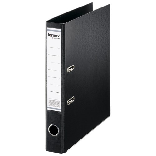 Registratori A4 uski samostojeći premium fornax 15708 crni (10944)