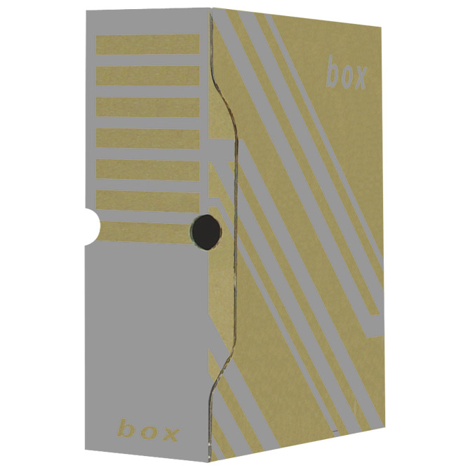 Kutija arhivska 29 7x33 9x10cm Fornax smeđa (10994)