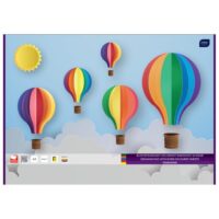 Kolaž papir 20 listova A3 obostrani interdruk (11638)