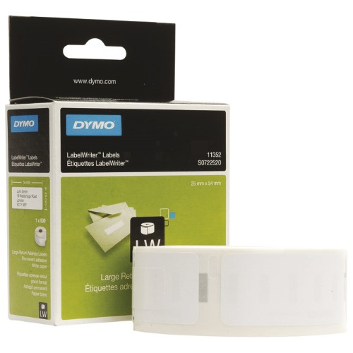 Etikete u roli- 54x 25 mm dymo 11352 bijele blister (13380)