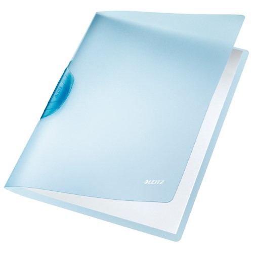 Fascikl klip pp A4 color r-bow leitz 41760130 plavi (13411)