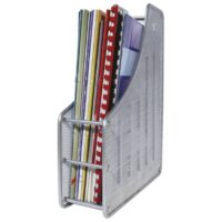 Stalak ladica za spise okomit žica 8x27 5x35cm ld01-419 fornax srebrni (13443)