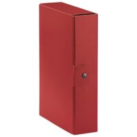 Mapa sa gumbom hrbat- 80mm A4 eurobox esselte c2816 crvena (13457)