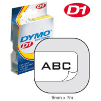 VRPCA D1 9 mm x 7m DYMO 40913 CRNO-BIJELA (13481)