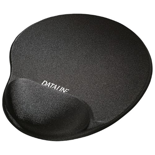 Podloga za miša ergonomska-gel dataline 671060 crna blister (13577)