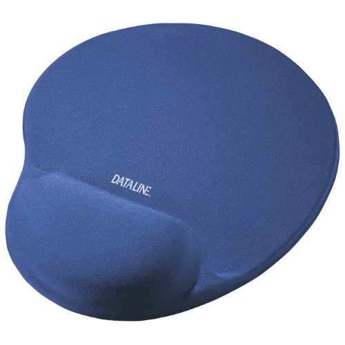 Podloga za miša ergonomska-gel dataline 67107 plava blister (13578)