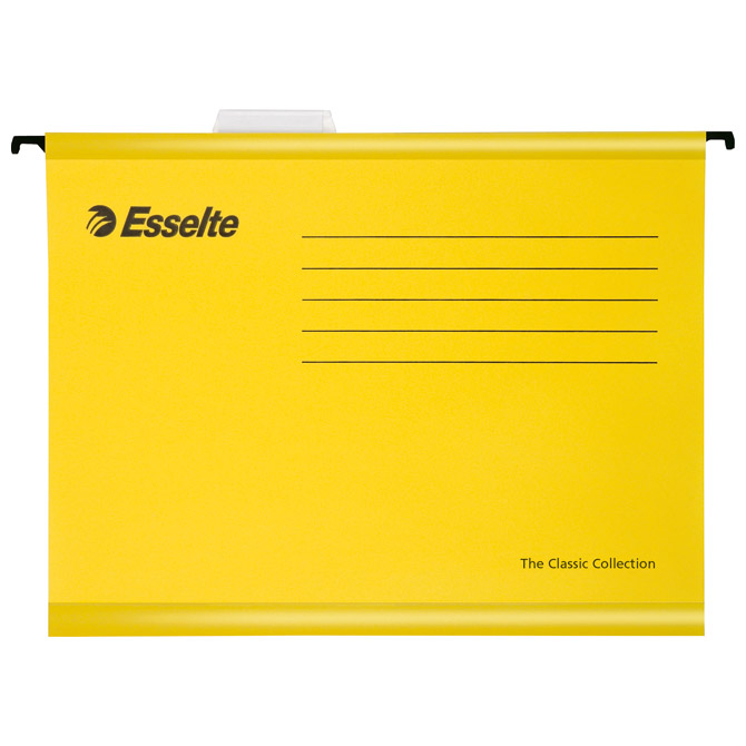 Mapa viseća 39-v A4 plus pk25 classic fc esselte 90335 žuta (13683)