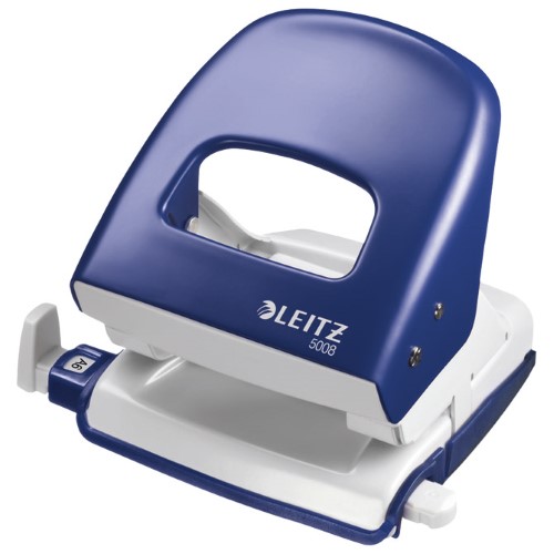 Bušač 2 rupe do 30 listova leitz 50080035 plavi (13723)