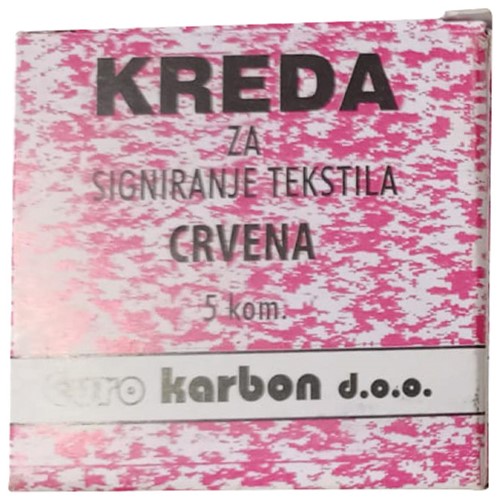 Kreda krojačka pk5 karbon crvena (13885)