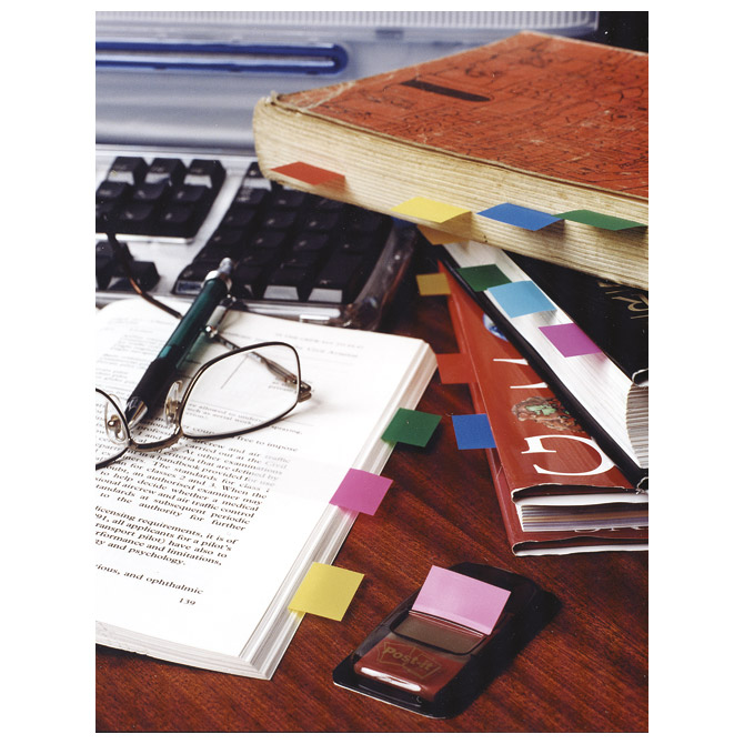 Zastavica 25,4x43,2mm 50l post-it 3m,680-1 crvena blister (13889)