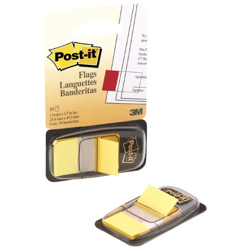 Zastavica 25,4x43,2mm 50l post-it 3m,680-5 žuta blister (13892)