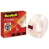 Traka ljepljiva nevidljiva 19mm/33m scotch crystal-600 3m, selotejp (13902)