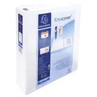 Mapa prospekt uložna 4d ringa-fi60mm/hrbat-86mm A4 exacompta 51845e bijela (13917)