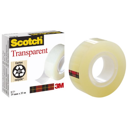 Traka ljepljiva 19mm/33m scotch 550 3m,prozirna selotejp (13920)