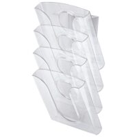 Set ladica za spise (prospekte) sa adapterom presenter leitz 54000102 prozirni (13958)