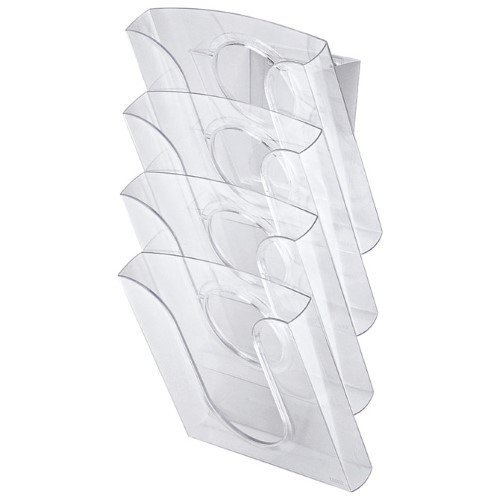 Set ladica za spise (prospekte) sa adapterom presenter leitz 54000102 prozirni (13958)