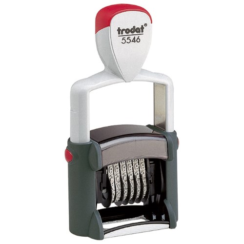 Numerator professional 6 mjesta h- 4mm plus znakovi trodat 5546 (13984)