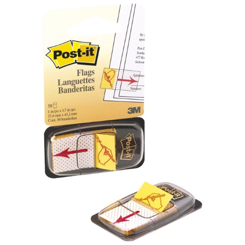 Zastavica 25,4x43,2mm 50l post-it 3m,680-31 sign žuta blister (14007)