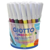 Flomaster školski 48boja (12bojax4kom) u pp posudi giotto maxi fila 5214 (14056)